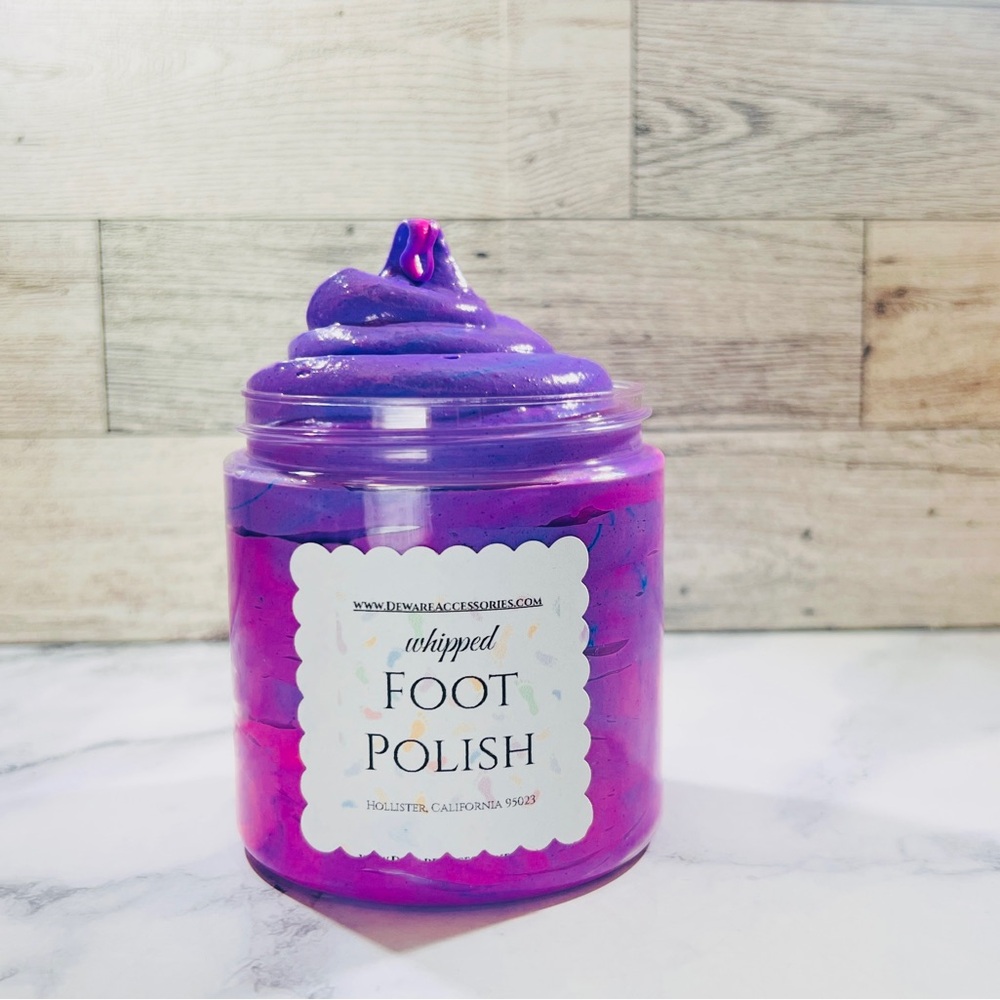 Whipped Foot Polish - Foaming Exfoliating Whipped Foot Polish